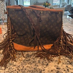 LV vintage boho bag.